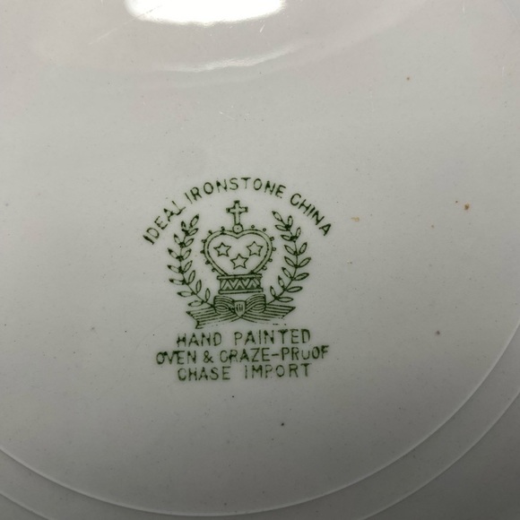 Ideal Ironstone China 11-inch serving bowl - hand painted - Picture 7 of 8